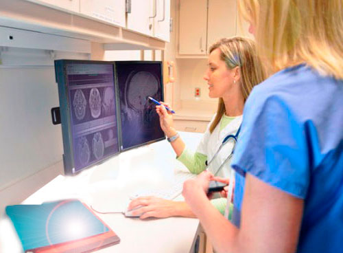 Soporte de pared para monitores de consultorios medicos Soporte de pared para monitores de consultorios medicos